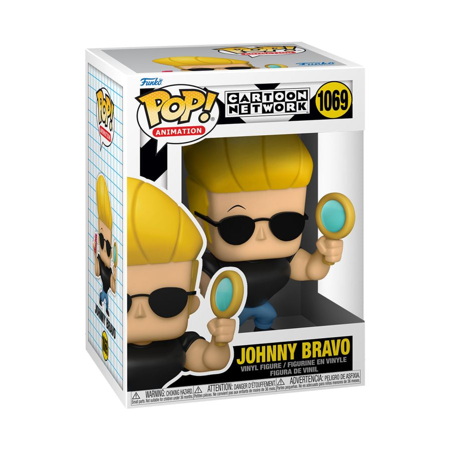 Cartoon Network - Johnny Bravo With Mirror & Comb Pop! Vinyl #1069