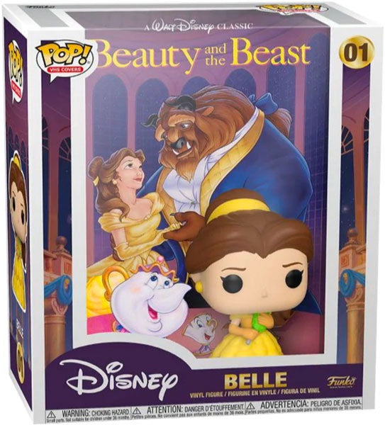 Beauty and the Beast - Belle with Mirror US Exclusive Pop! VHS Cover