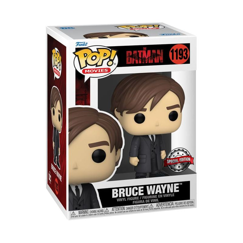 Batman (2022) - Bruce Wayne (Suit) US Exclusive Pop! Vinyl