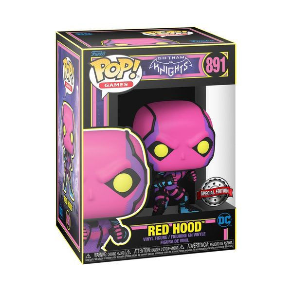 Gotham Knights - Red Hood Blacklight US Exclusive Pop! Vinyl