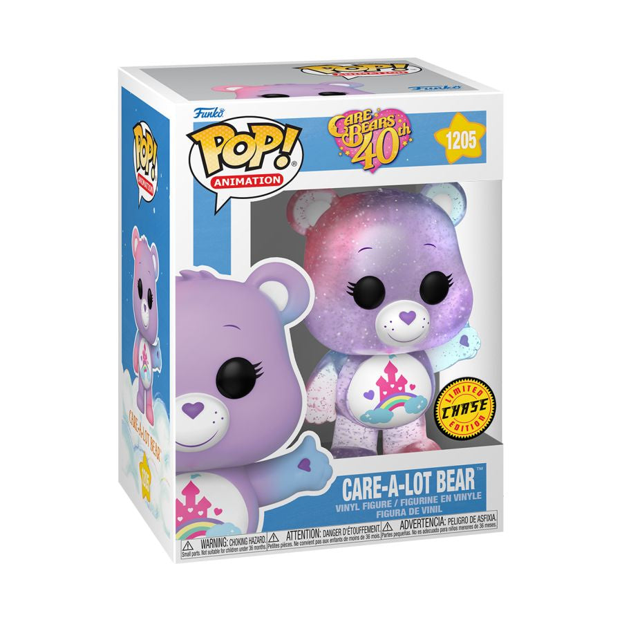 Care Bears 40th Anniversary - Care-a-Lot Bear Chase Collectable Pop! Vinyl