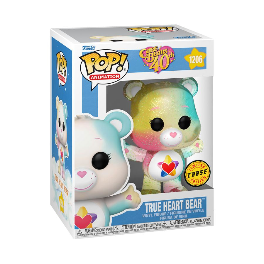 Care Bears 40th Anniversary - True Heart Bear Chase Collectable Pop! Vinyl