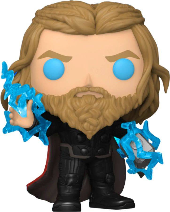 Avengers 4: Endgame - Thor With Thunder US Exclusive Glow Pop! Vinyl
