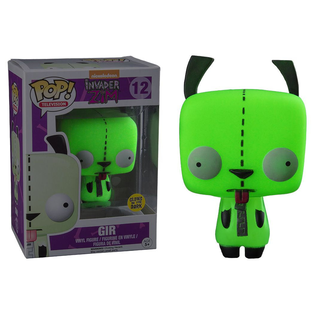 Invader Zim - Gir Glow Collectable Pop! Vinyl
