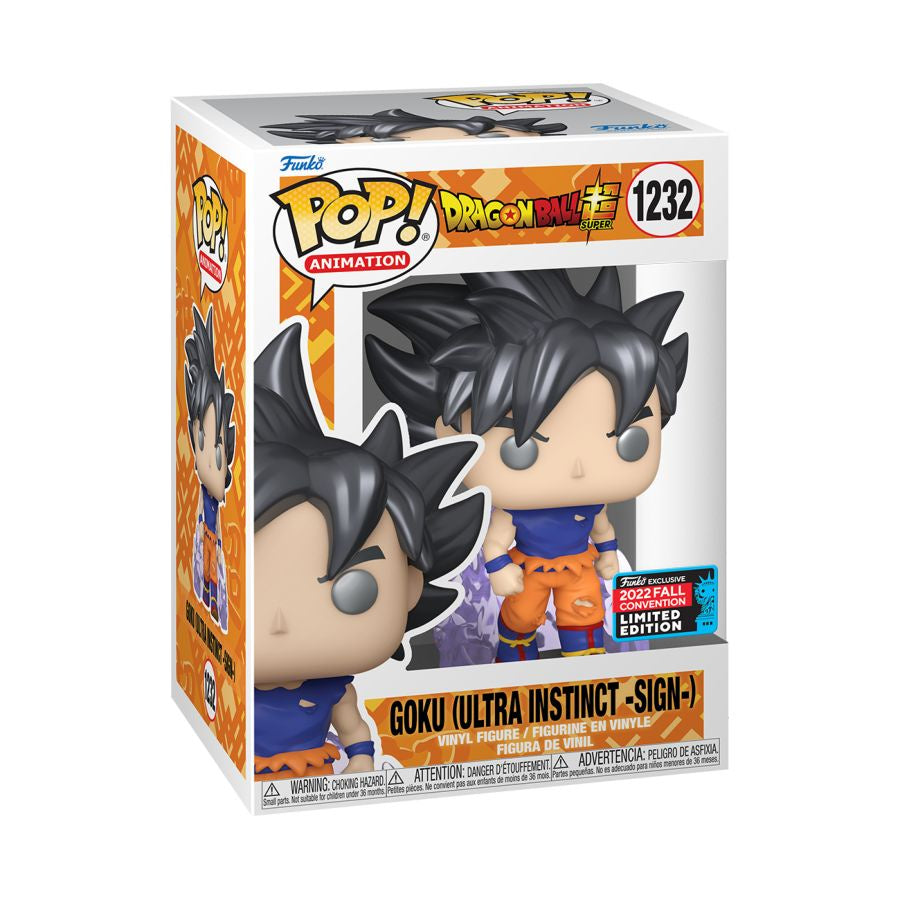 Dragon Ball Super - Goku (Ultra Instinct -Sign-) NYCC 2022 US Exclusive Pop! Vinyl
