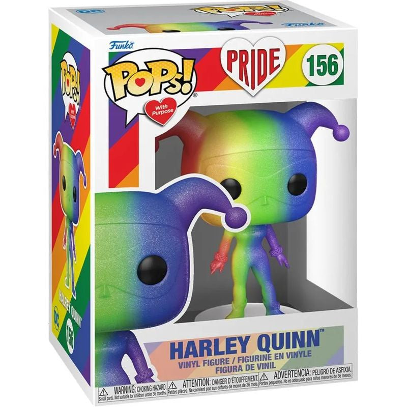 Batman - Harley Quinn Rainbow Pride Collectable Pop! Vinyl #156