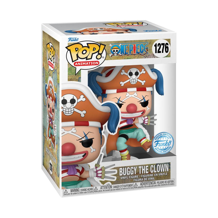 One Piece - Buggy the Clown US Exclusive Pop! Vinyl #1276