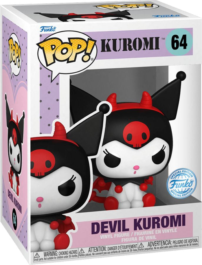 Hello Kitty - Devil Kuromi US Exclusive Pop! Vinyl