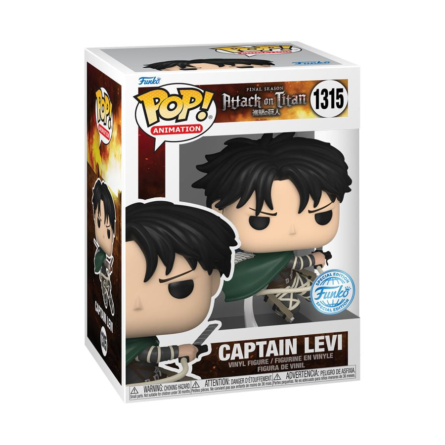 Attack on Titan - Levi Ackerman (Season 5) US Exclusive Pop! Vinyl