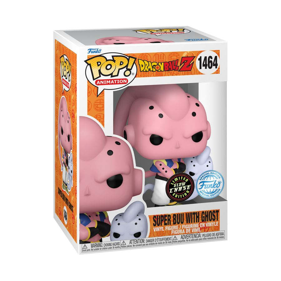Dragon Ball Z - Super Buu With Ghost US Exclusive Glow Chase Collectable Pop! Vinyl