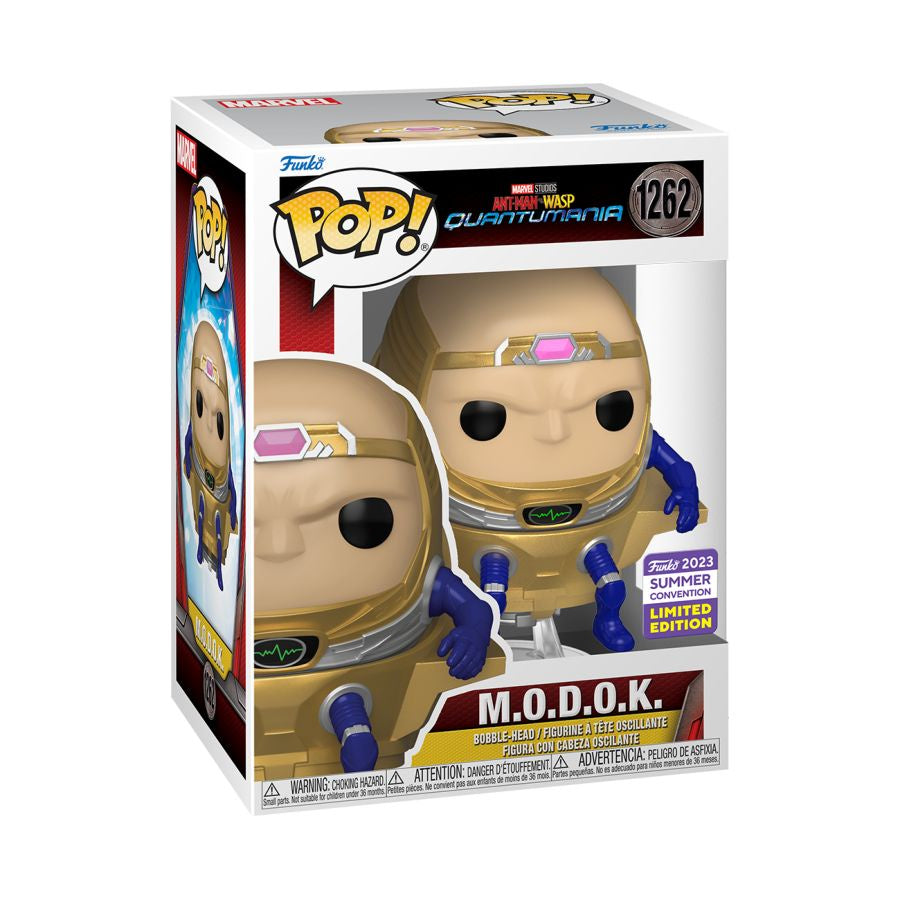 Ant-Man and the Wasp: Quantumania - M.O.D.O.K Unmasked SDCC 2023 US Exclusive Pop! Vinyl