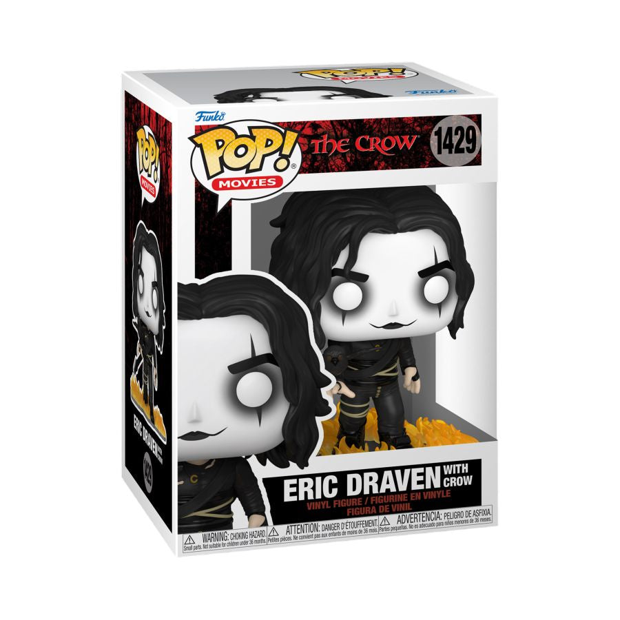Crow - Eric Draven With Crow Pop! Vinyl