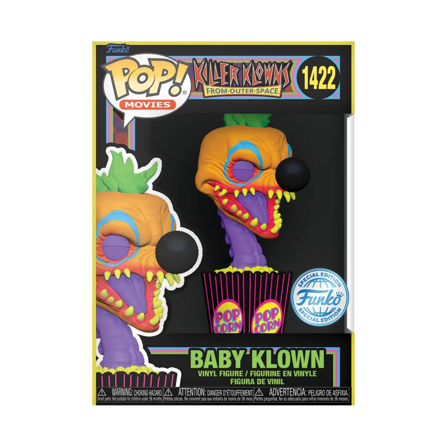 Killer Klowns from Outer Space - Baby Klown US Exclusive Blacklight Pop! Vinyl