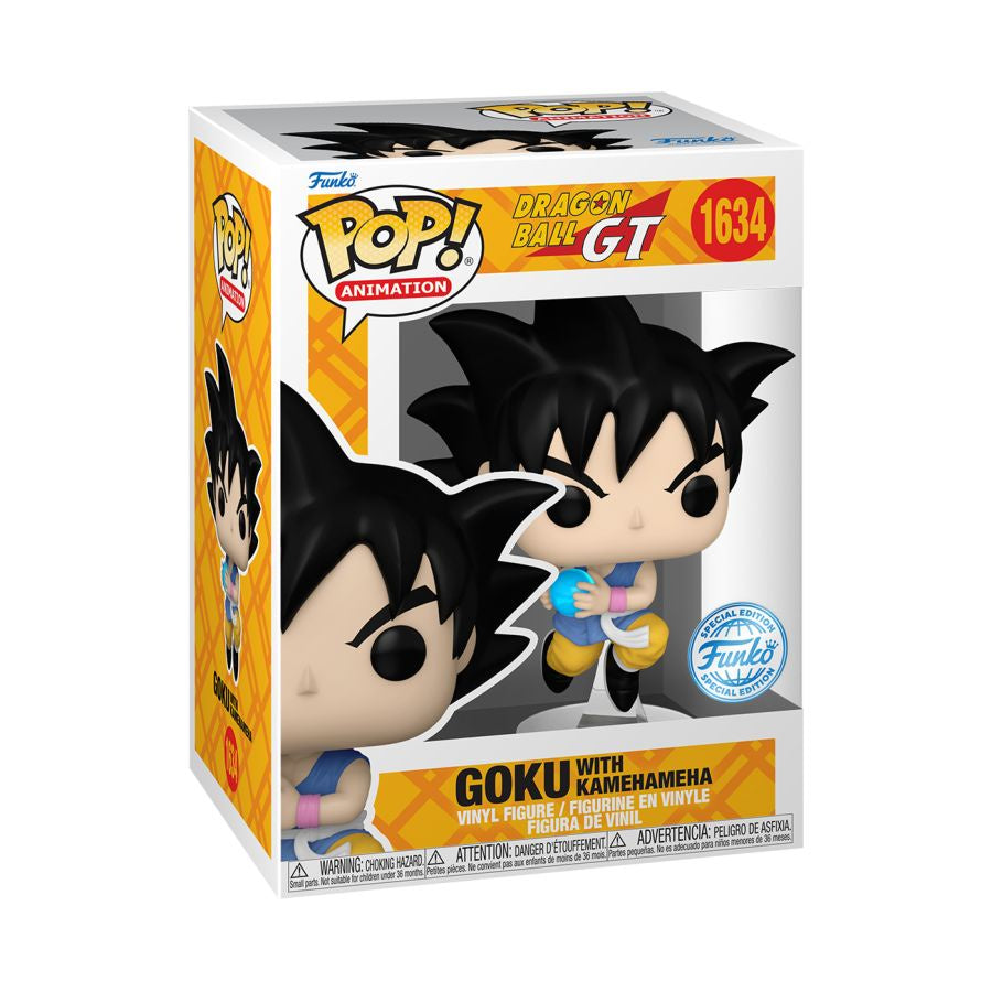 Dragonball GT - Goku with Kamehameha US Exclusive Pop! Vinyl#1634