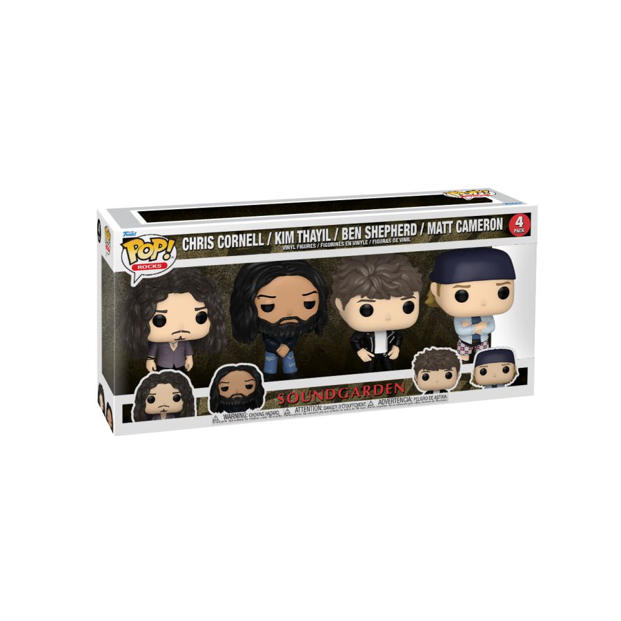 Soundgarden - Pop! Vinyl 4-Pack