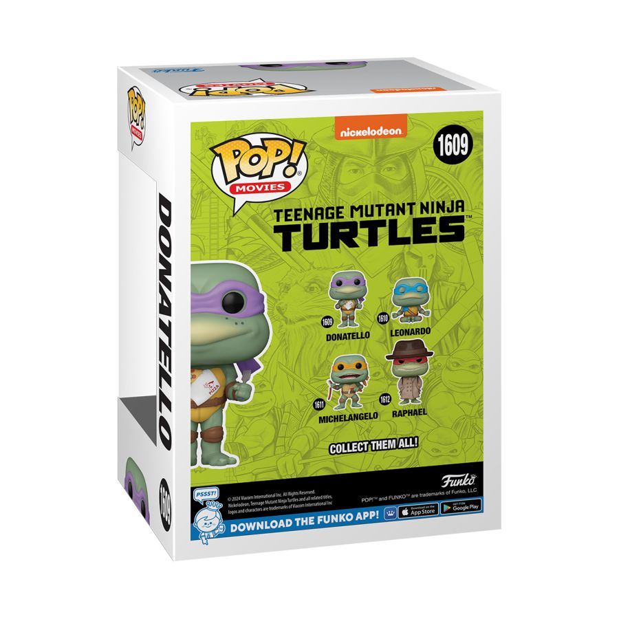 Teenage Mutant Ninja Turtles (1990) - Donatello Pop! Vinyl #1609