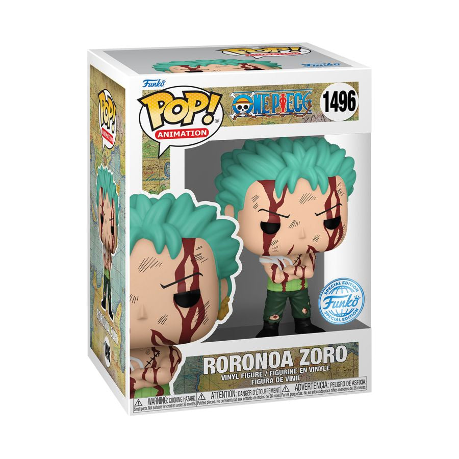 One Piece - Roronoa Zoro "Nothing Happened" US Exclusive Pop! Vinyl #1496