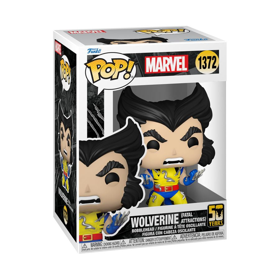 Wolverine 50th Anniversary - Wolverine (Fatal Attractions) Pop! Vinyl#1372