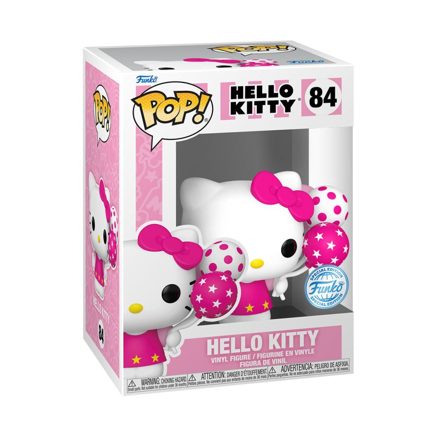 Hello Kitty - Hello Kitty with Balloons US Exclusive Pop! Vinyl #84