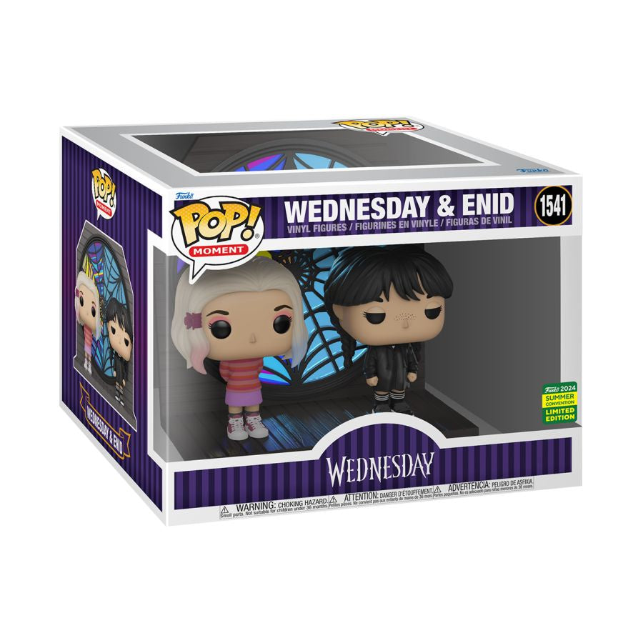 Wednesday (TV) - Wednesday & Enid SDCC 2024 US Exclusive Pop! Moment #1541