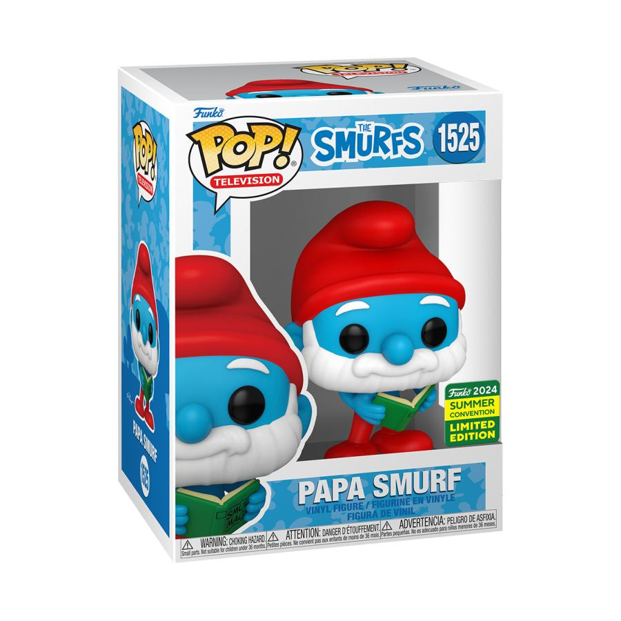Smurfs - Papa Smurf SDCC 2024 US Exclusive Pop! Vinyl #1525
