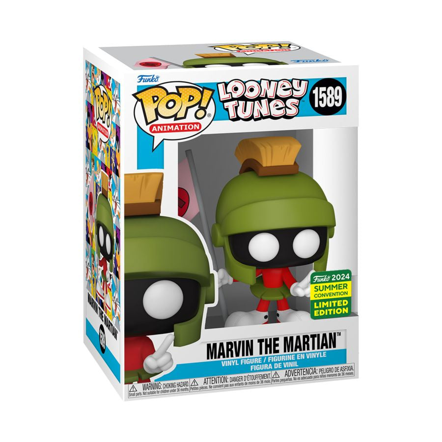 Looney Tunes - Marvin the Martian SDCC 2024 US Exclusive Pop! Vinyl #1589