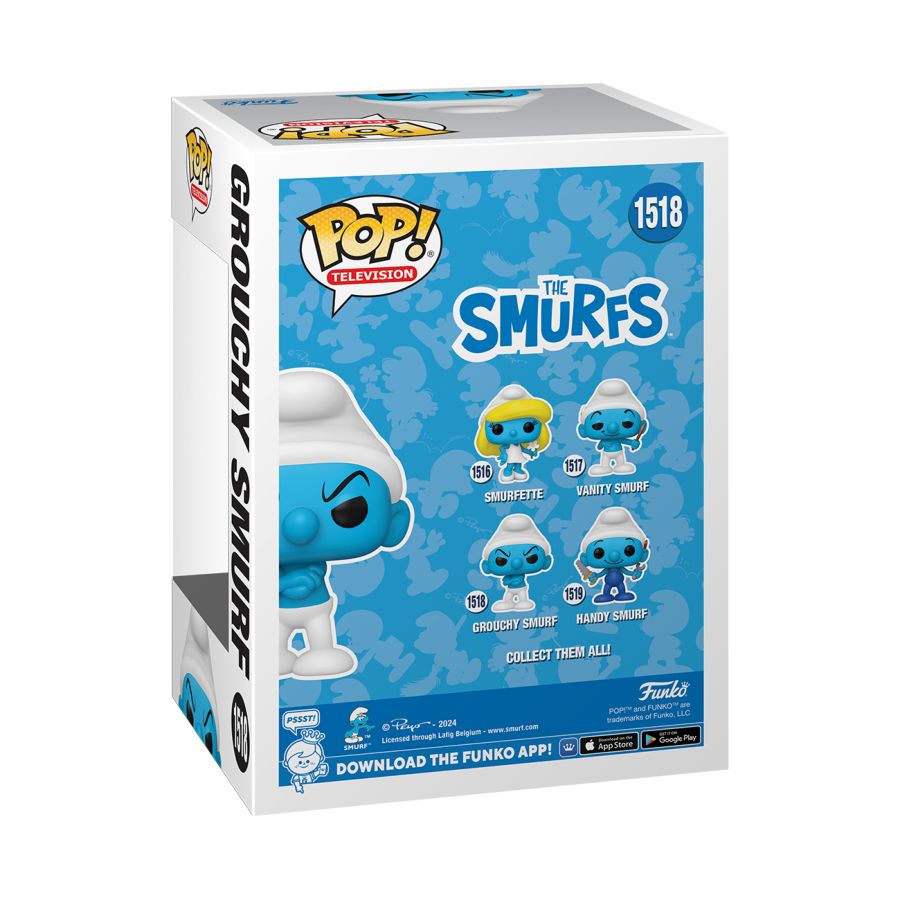 Smurfs - Grouchy Smurf Pop! Vinyl #1518