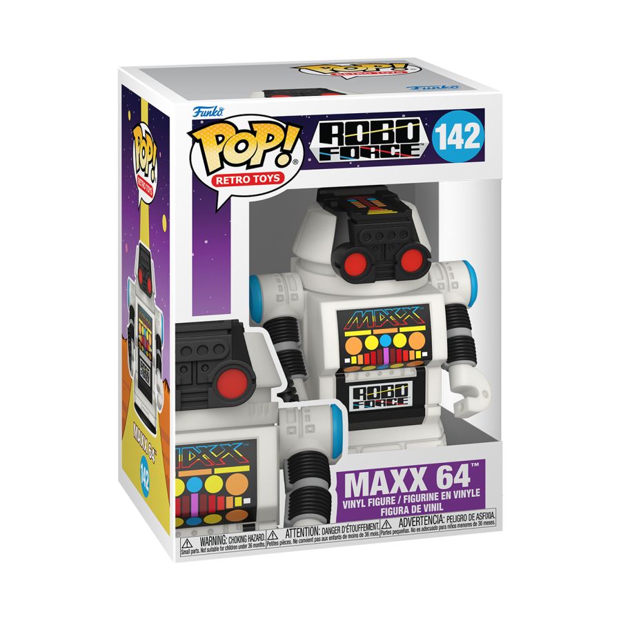 Retro Toys - Roboforce Maxx 64 Pop! Vinyl #142