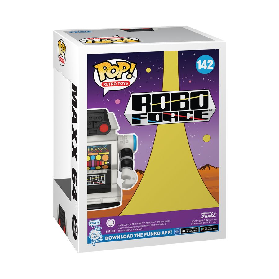 Retro Toys - Roboforce Maxx 64 Pop! Vinyl #142