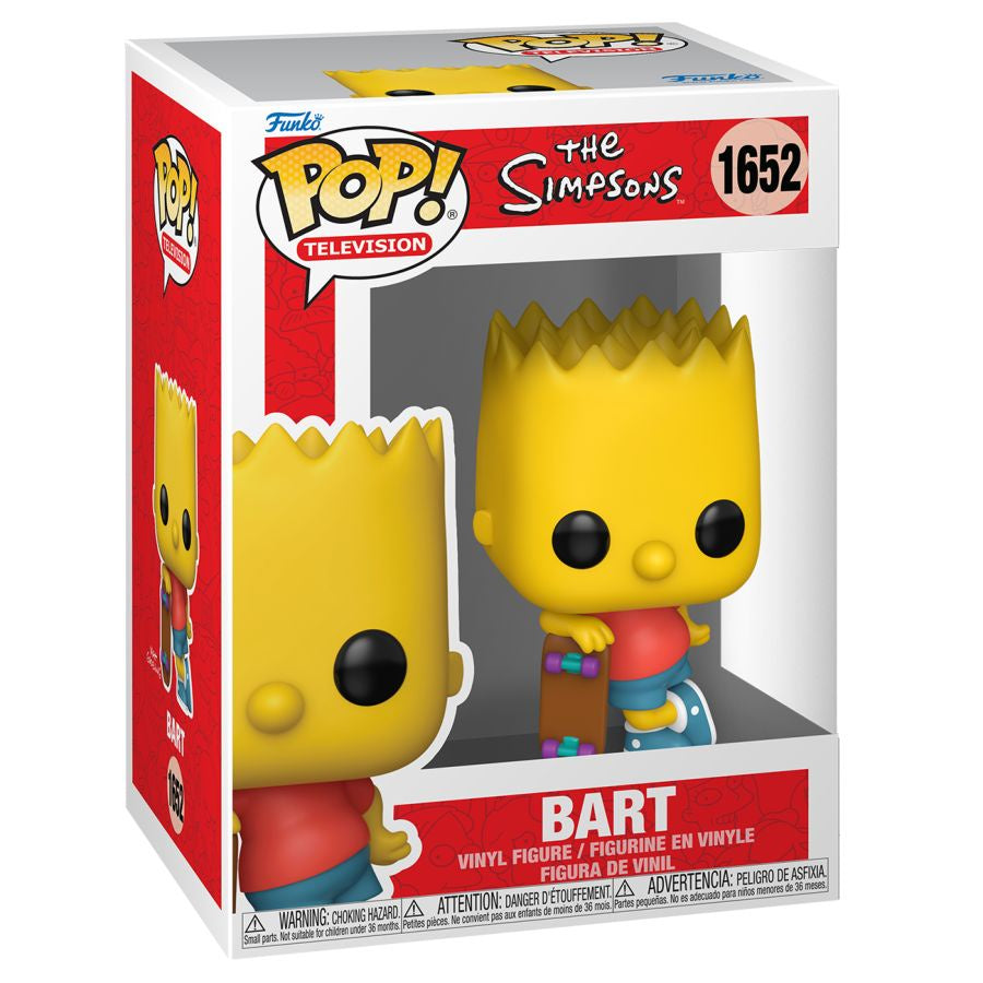 Simpsons - Bart (with Skateboard) Pop! Vinyl #1652