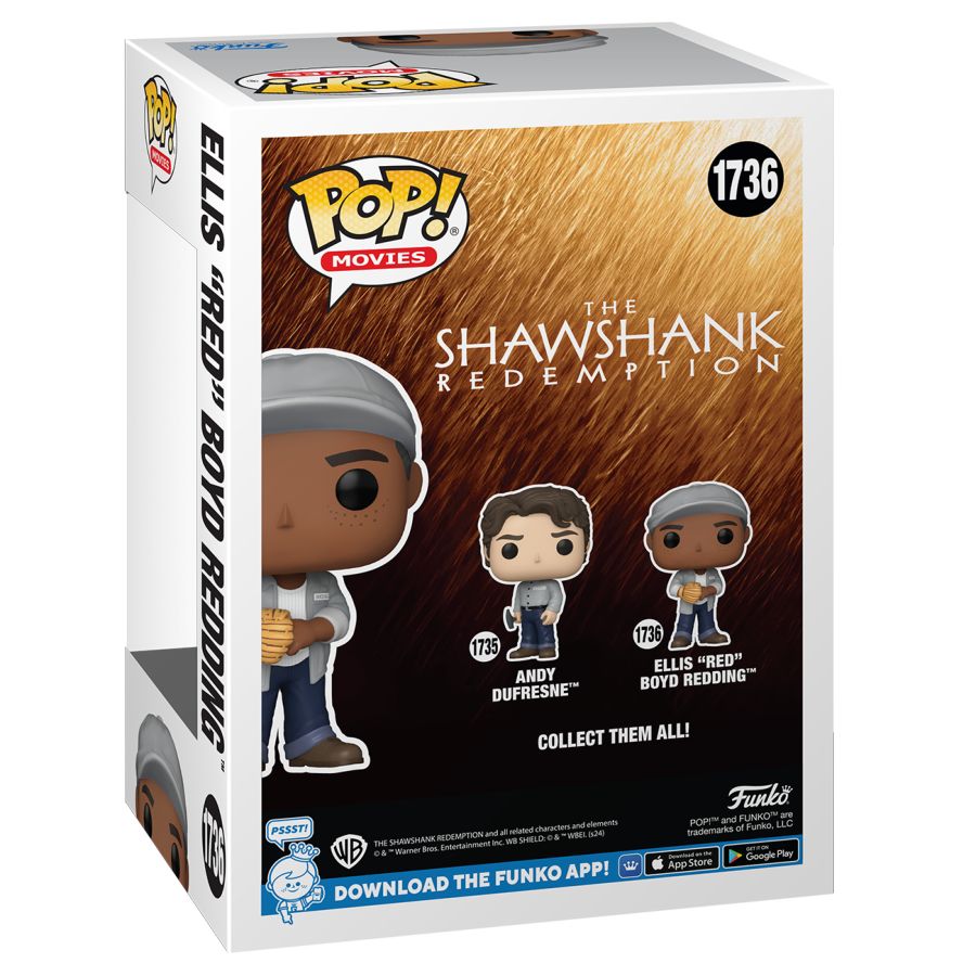 The Shawshank Redemption - Ellis 'Red' Boyd Redding Pop! Vinyl #1736