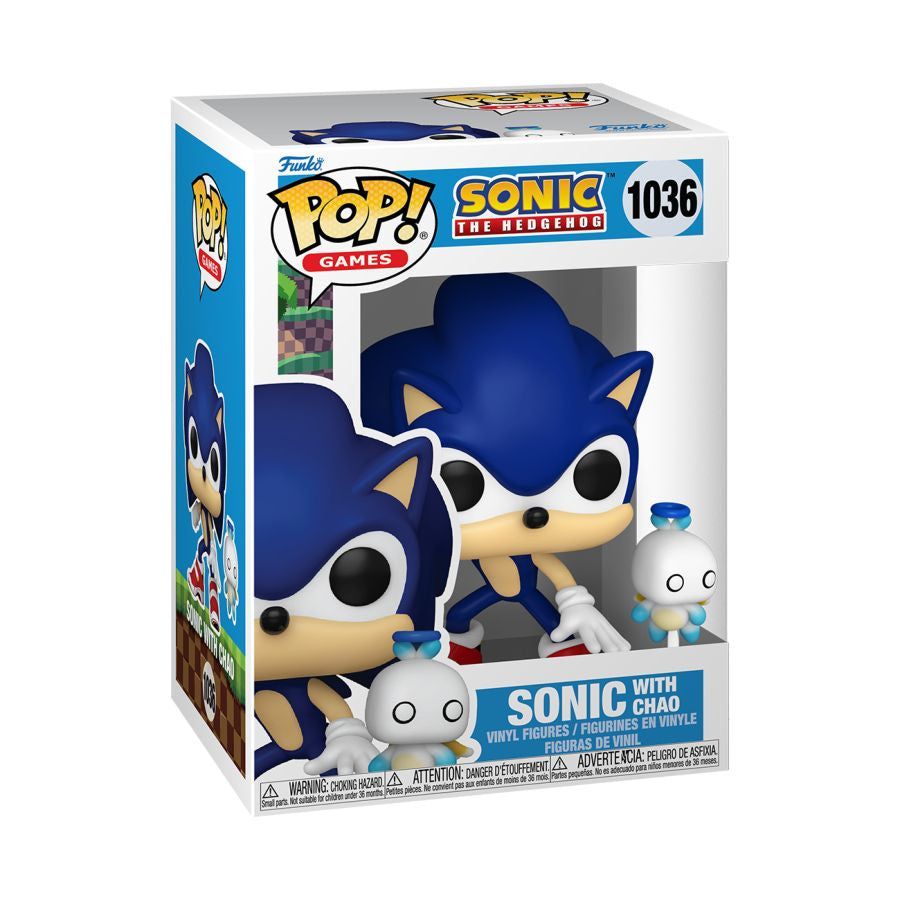 Sonic - Sonic with Chao Pop! Vinyl #1036
