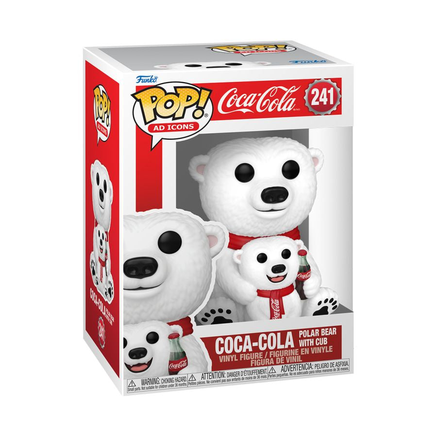 Coca-Cola - Polar Bear with Cub Pop! Vinyl #241