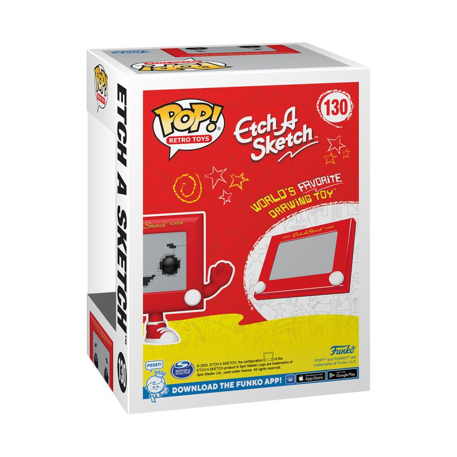 Retro Toys - Etch A Sketch Pop! Vinyl #130