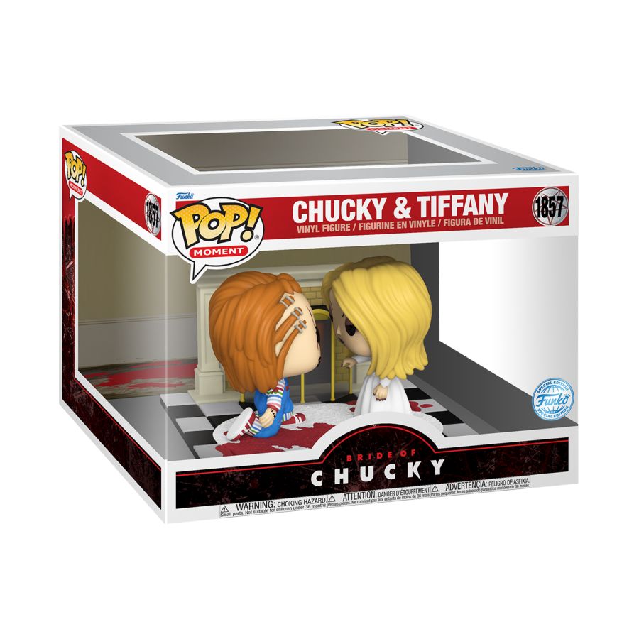 Bride of Chucky - Chucky & Tiffany US Exclusive Pop! Moment #1857