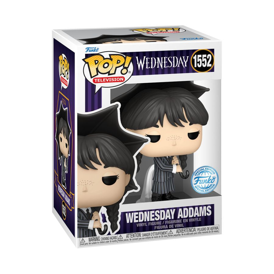 Wednesday (TV) - Wednesday Addams (with Umbrella) US Exclusive Pop! Vinyl#1552