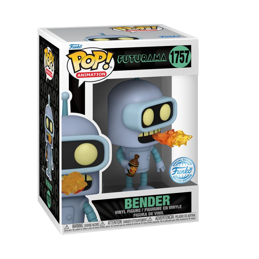 Futurama - Bender US Exclusive Pop! Vinyl #1757
