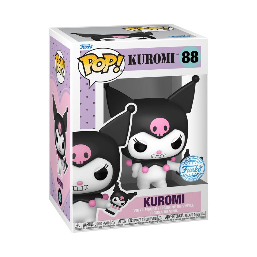 Hello Kitty - Kuromi (with Phone) US Exclusive Pop! Vinyl #88