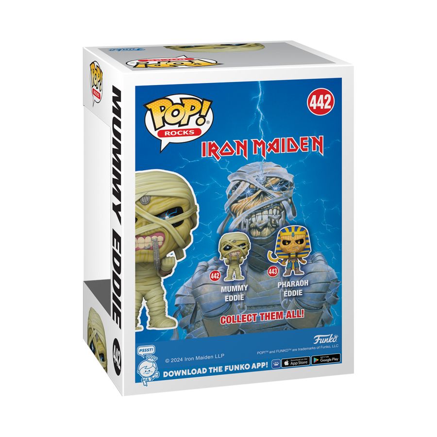 Iron Maiden - Mummy Eddie 50th Anniversary Pop! Vinyl #442