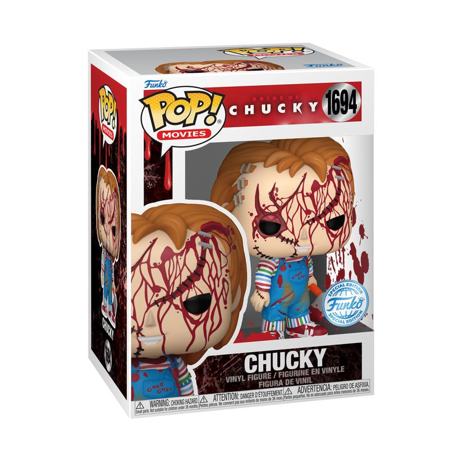 Bride of Chucky - Chucky (Battle Damaged) Pop! #1694
