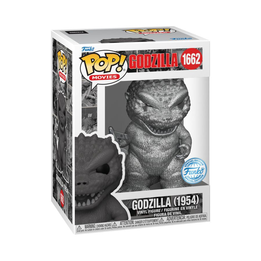 Godzilla: 70th Anniversary - Godzilla (1954) US Exclusive Metallic Pop! Vinyl #1662