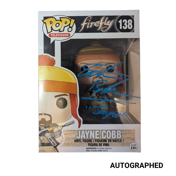 Firefly - Jayne Cobb Autographed Collectable Pop! Vinyl #138