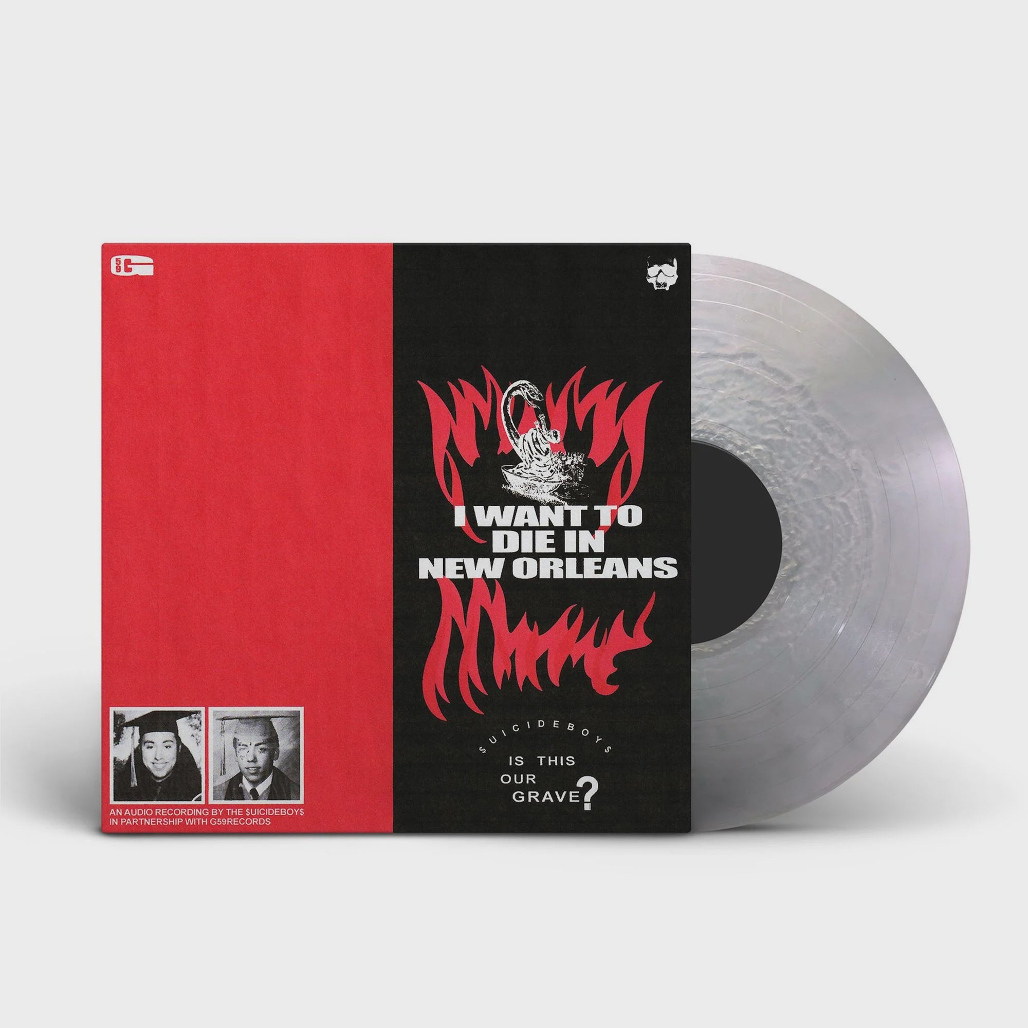 Suicideboys - I Want To Die In New Orleans Silver Coloured Vinyl LP
