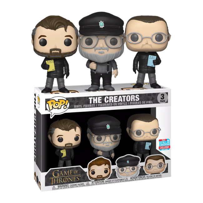 Game Of Thrones - The Creators 3 Pack Collectable Pop! Vinyl