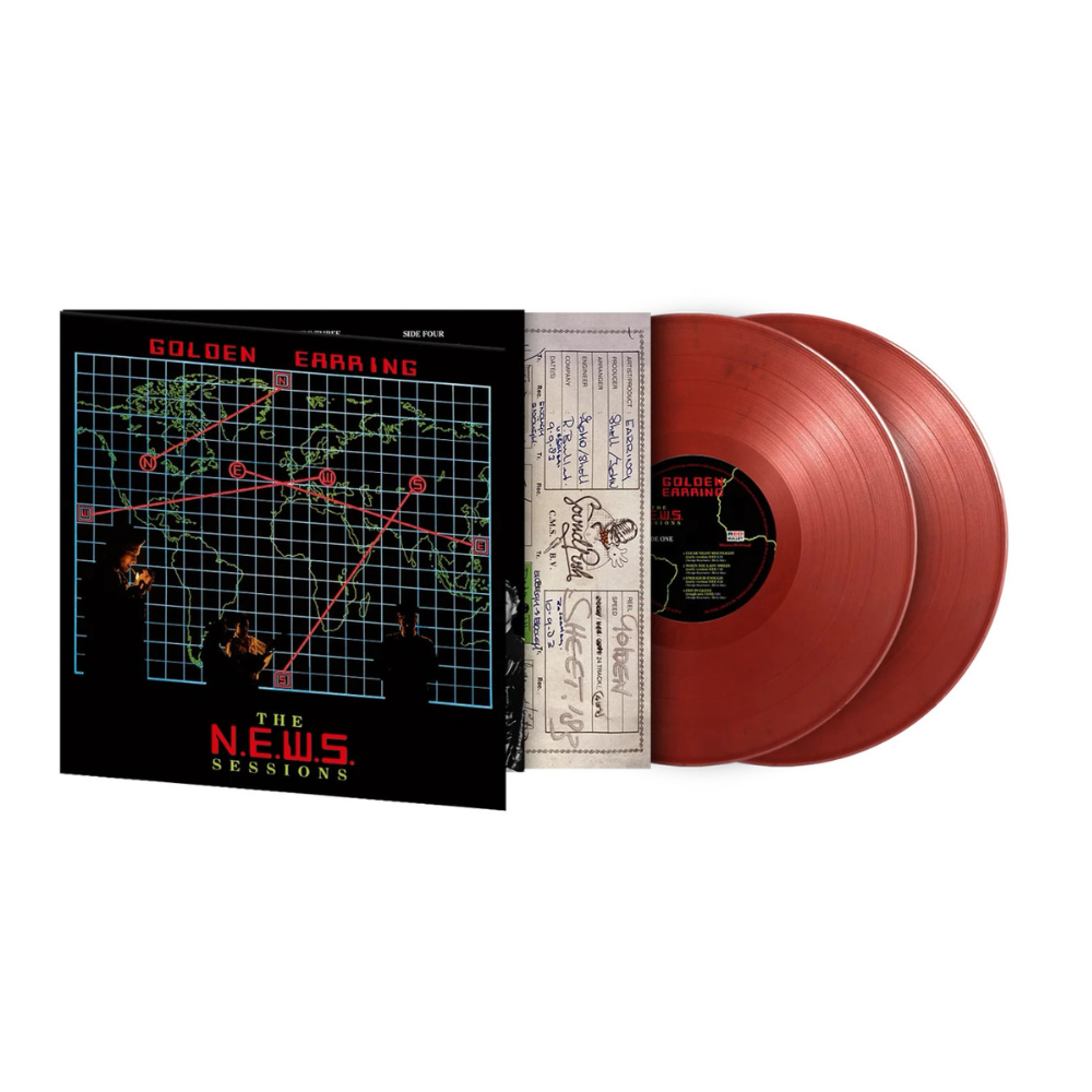 Golden Earring - The N.E.W.S Sessions RSD2025 Red/Black Coloured Vinyl 2LP
