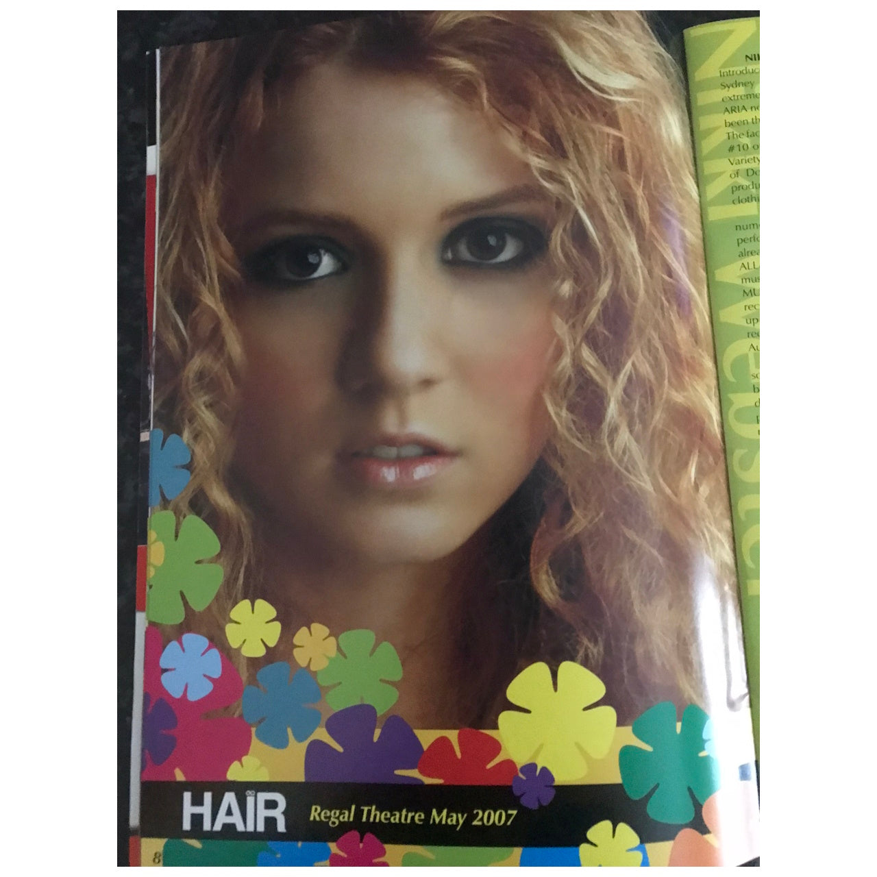 Hair - The American Tribal Love Rock Musical 2007 Australia Original Musical Program