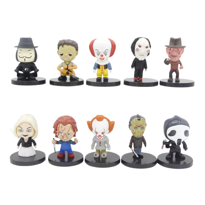 Horror - Horror Icons Set Of 10 (5cm) Mini Figures