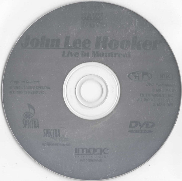 John Lee Hooker – Live In Montreal DVD