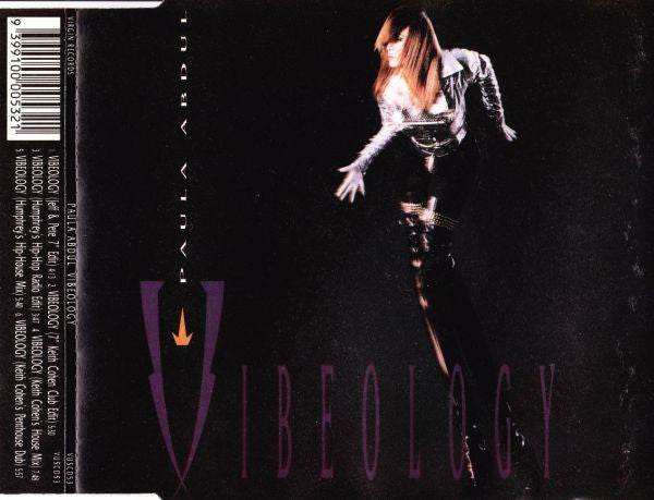 Paula Abdul - Vibeology 6 Track CD Single (Used)