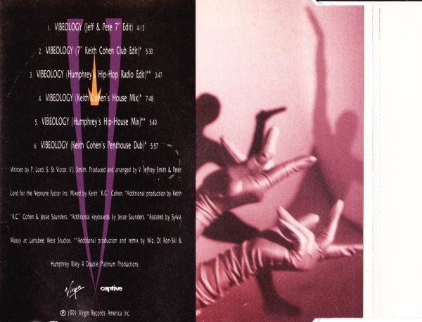 Paula Abdul - Vibeology 6 Track CD Single (Used)